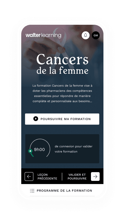 Prenez en charge les patientes atteintes de cancer