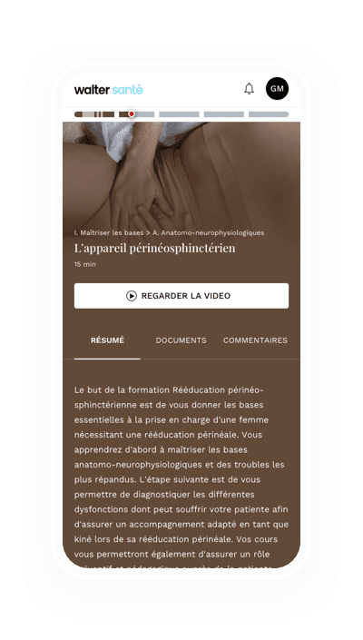 Maîtrisez la rééducation périnéale en kiné