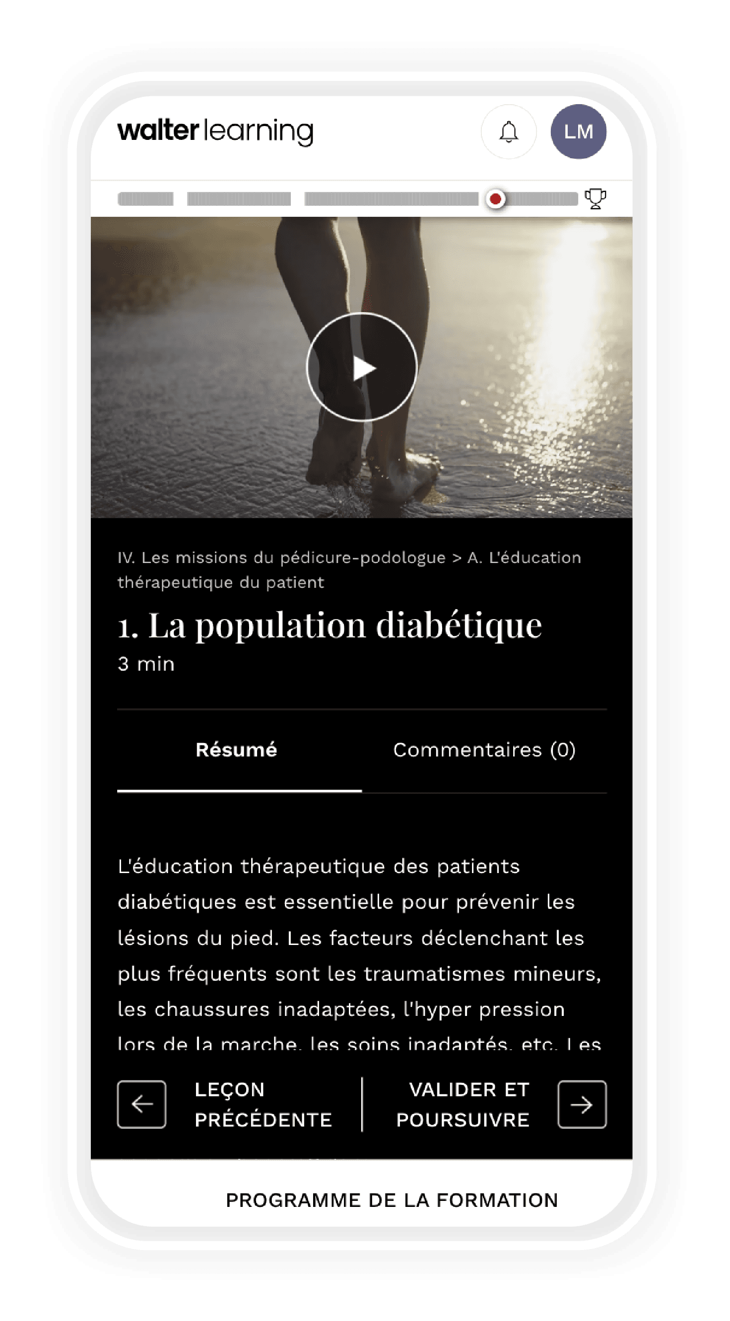 Maîtrisez la prise en charge du pied diabétique