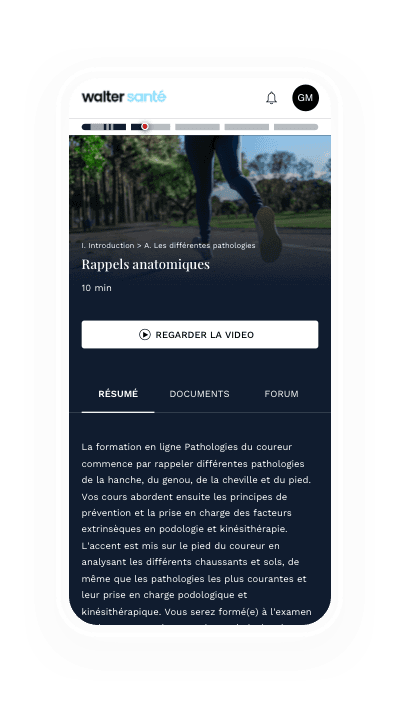 Maîtrisez la prise en charge des pathologies du coureur